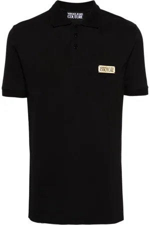 VERSACE Top, Herre, Sort, 2XL, Bomuld, Sorte T-shirts & Polos Aw24