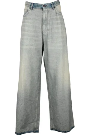 Balenciaga Jeans, Dame, Blå, S, Bomuld, Stilfulde bomuldsjeans