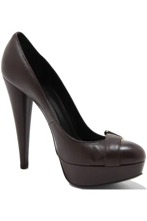 Patrizia Pepe Sko, Dame, Brun, 40 EU, Brun Italienske Sko 13cm Hæl