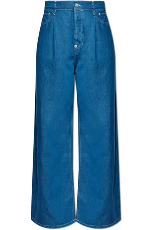 Kenzo Jeans, Herre, Blå, W30, Denim, Bredbenede jeans