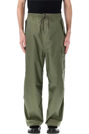 JUNYA WATANABE Bukser, Herre, Grøn, M, Bomuld, Khaki Cargo Bukser Oversized Bomuldsblanding