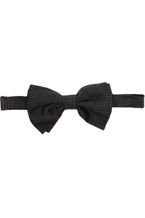 TAGLIATORE Tilbehør, Herre, Sort, ONE SIZE, Polka Dot Silk Bow Tie