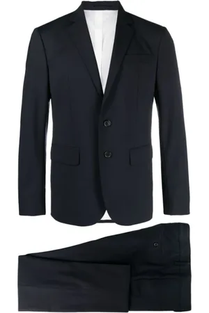 Dsquared2 Jakkesæt, Herre, Blå, XL, Bomuld, Navy Todelt Jakkesæt