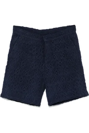 Daily paper Shorts, Herre, Blå, L, Navy Knappet Shorts
