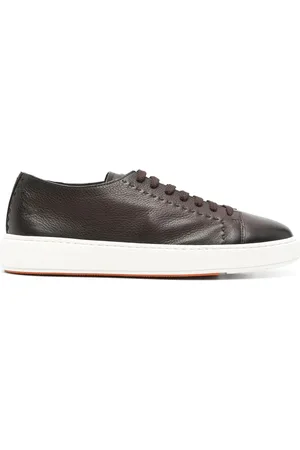 santoni Sko, Herre, Brun, 40 1/2 EU, Kaffebrun Snøresneaker