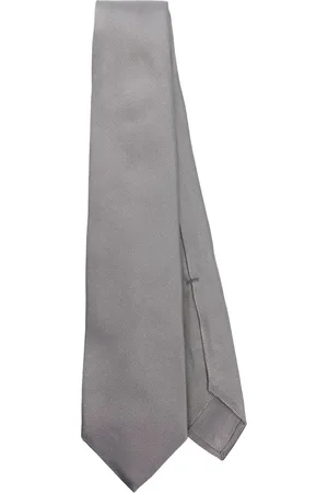 BARBA Tilbehør, Herre, Grå, ONE SIZE, Justerbar Slagskib Grå Spids Slips