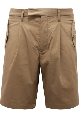 Neil Barrett Shorts, Herre, Grøn, L, Løs Militær Patch Bermuda Shorts