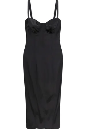 Dolce & Gabbana Kjole, Dame, Sort, M, Sorte kjoler med justerbare stropper