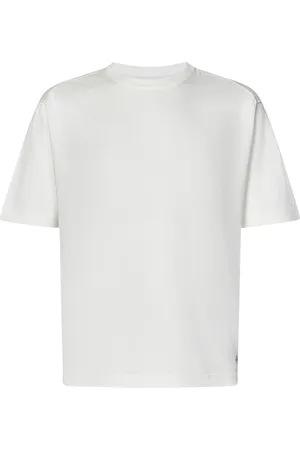 C.P. Company Top, Herre, Hvid, XL, Bomuld, Hvid T-shirt med Logo Label
