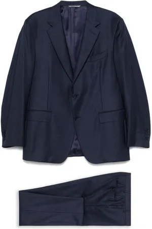 CANALI Jakkesæt, Herre, Blå, 2XL, Mørkeblå Formel Dragt