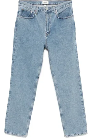 AGOLDE Jeans, Herre, Blå, W31, Lys Blå Knapp Fly Jeans