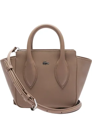 Lacoste Taske, Dame, , ONE SIZE, Bomuld, Daily City Håndtaske Taupe