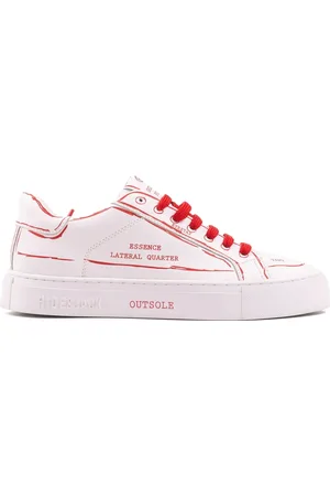 HIDE&JACK Sko, Dame, Hvid, 36 EU, Hvide Sneakers med Logo Detaljer