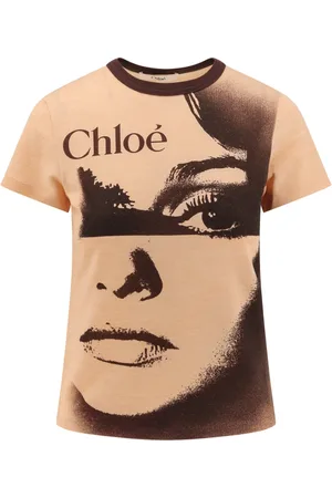 Chloé Top, Dame, , S, Uld, T-shirts og Polos med Ribbed Krave