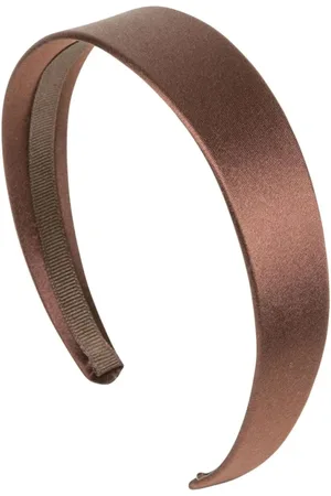 Jennifer Behr Tilbehør, Dame, Brun, ONE SIZE, Satin, Satin Hårtilbehør med Grosgrain Bånd