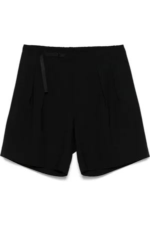 Seven Gauge Shorts, Herre, Sort, M, Uld, Sorte elastiske shorts med lommer