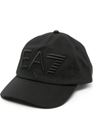 EA7 Tilbehør, unisex, Sort, M, Bomuld, Casual Baseball Kasket