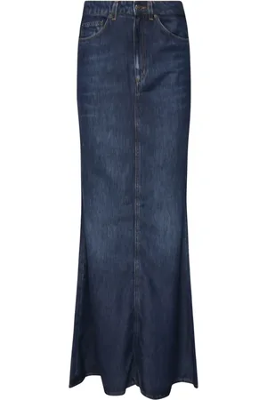 Dondup Nederdel, Dame, Blå, W28, Denim, Blå Nederdele til Kvinder