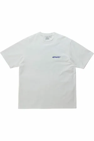 Gramicci Top, Herre, Hvid, L, Bomuld, Snegl T-shirt - Almindelig pasform