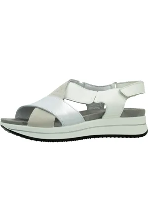IGI&CO Sko, Dame, Hvid, 37 EU, Uld, Stilfulde Wedges til Kvinder