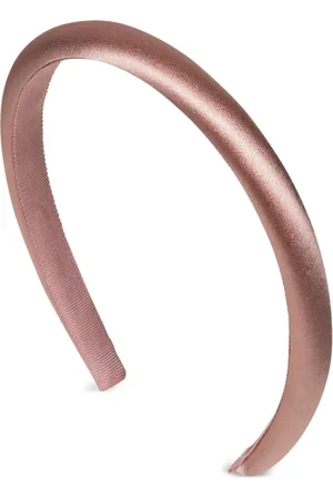 Jennifer Behr Tilbehør, Dame, Lyserød, ONE SIZE, Satin, Satin Hårtilbehør med Kurvekant