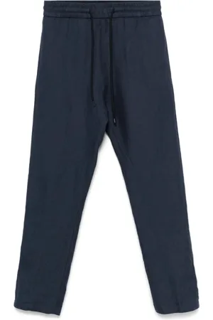 Dondup Bukser, Herre, Blå, W31, Mørkeblå Elastisk Snøre Jeans