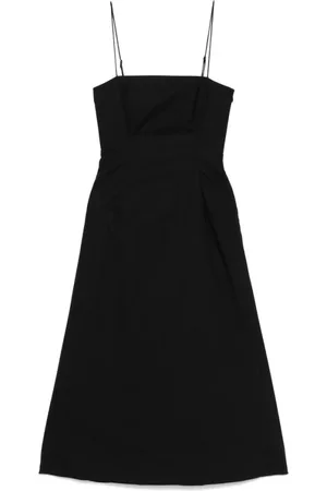 FAITHFULL THE BRAND Kjole, Dame, Sort, S, Uld, Sort Bandeau Stil Kjole