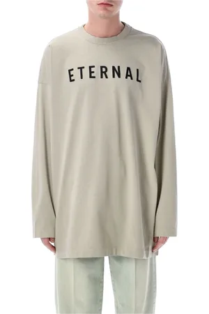 FEAR OF GOD Top, Herre, , M, Bomuld, Dove Grey Eternal L/S T-shirt