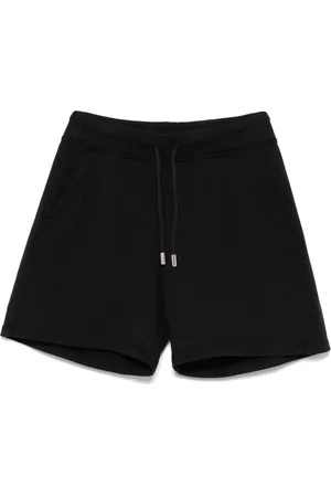 Dsquared2 Shorts, Dame, Sort, M, Bomuld, Shorts med elastisk talje og snøre
