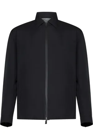 HERNO Jakke, Herre, Sort, XL, Sort Windbreaker Jakke Ss25