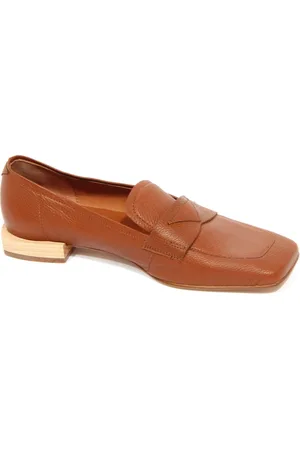 ZINDA Sko, Dame, Brun, 40 EU, Læder, Tan Læder Loafer Model 1293-A