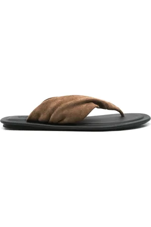 Brunello Cucinelli Sko, Dame, Brun, 38 1/2 EU, Taupe Tårem Sandaler