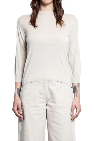 Max Mara Strik, Dame, , M, Uld, Let uld strik sweater