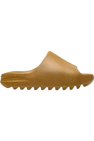 Yeezy Sko, Dame, Brun, 43 EU, Uld, Komfortable og stilfulde brune slides