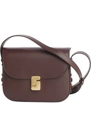 Soeur Taske, Dame, Brun, ONE SIZE, Uld, Brun Læder Skuldertaske