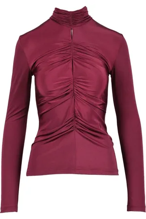 NINEMINUTES Top, Dame, Lilla, XL, Polyester, Elegant Polyester Blend Top