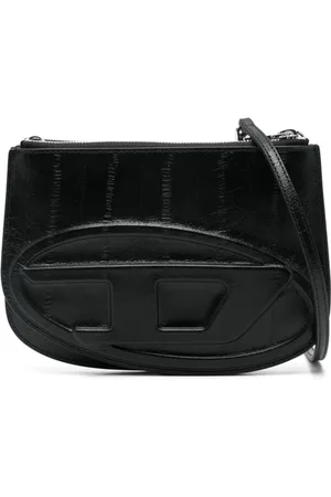 Diesel Taske, Dame, Sort, ONE SIZE, Uld, Sort Top Zip Skuldertaske