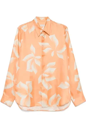 DRIES VAN NOTEN Skjorte, Herre, , M, Blomstret skjorte med knapper