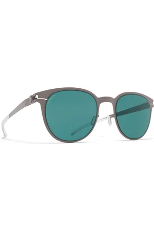 MYKITA Tilbehør, unisex, Grå, 51 MM, Truman Solbriller i Mole Grey/Blå
