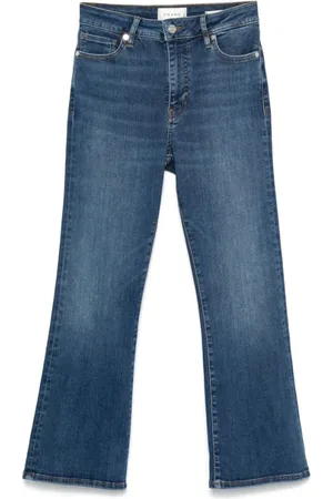 Frame Jeans, Dame, Blå, W25, Denim, Indigo Denim Flared Jeans