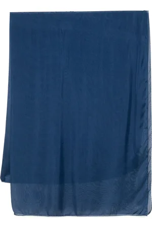 Lady Anne Tilbehør, Dame, Blå, ONE SIZE, Midnight Wrap Design Rektangel Stole