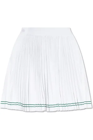 Lacoste Nederdel, Dame, Hvid, S, Tyl, Plisseret nederdel