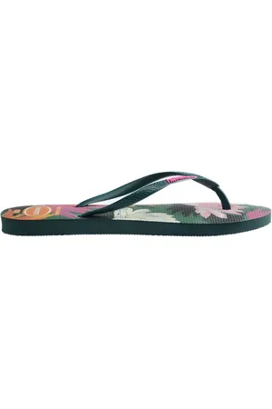 Havaianas Sko, Dame, Grøn, 37 EU, Slim Summer Flip Flops
