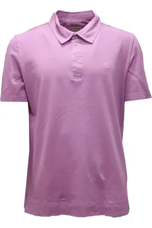 BALLANTYNE Top, Herre, Lilla, 2XL, Bomuld, Lilla Bomuldsskjorte Lavet i Italien