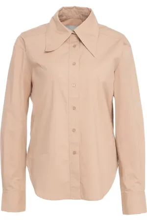 Herskind Bluser & Skjorter, Dame, Lyserød, S, Uld, Rose Poplin Skjorte Ss25