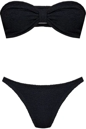 Hunza G Badetøj, Dame, Sort, ONE SIZE, Polyester, Sort Badetøj Elegance Strandferie