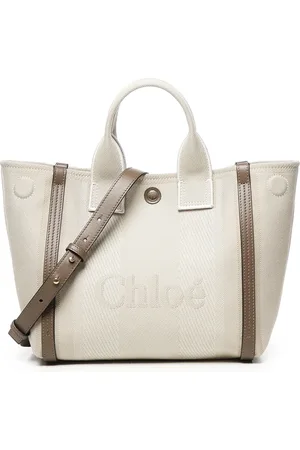 Chloé Taske, Dame, , ONE SIZE, Bomuld, Stilfuld Bomuld Skuldertaske