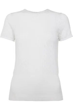 J.W.Anderson Top, Dame, Hvid, M/L, Cashmere, Cotton Cashmere Knit Top