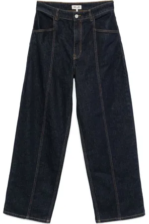 Baum und Pferdgarten Jeans, Dame, Blå, L, Midnight Jeans med knap og lynlås lukning