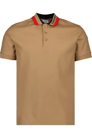 Burberry Top, Herre, Brun, XL, Bomuld, Klassisk poloshirt
